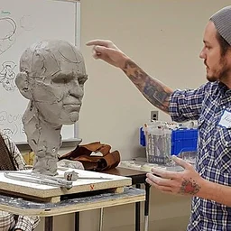 BAA 2-Day Portrait Sculpture Workshop with Artist Kevin Chambers