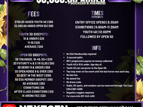 Melissa Mackie Memorial Barrel Race