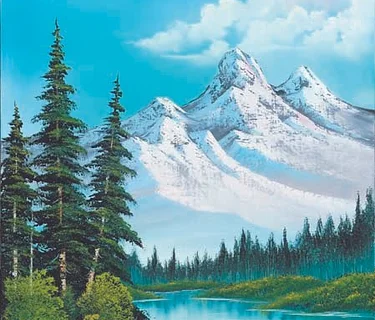 Bob Ross Painting Workshop: S12 E02—Distant Mountains