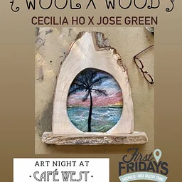 Wool x Wood Art @ Café West