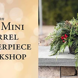 Kids Mini Barrel Centerpiece