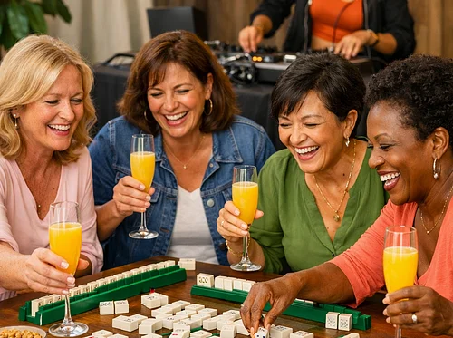 Mother's Day Mahjong + Mimosas!