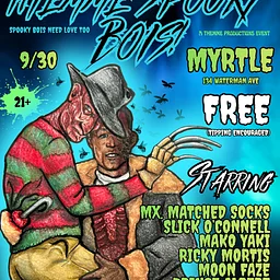 Themme Spooky Bois Horror Drag King Show