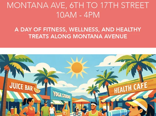 Montana Avenue Wellness Walk & Sidewalk Sale