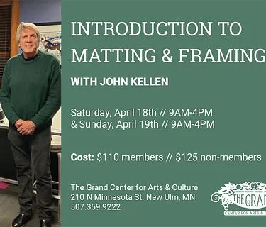 Introduction to Matting & Framing: Day 1 (Ages 16+)