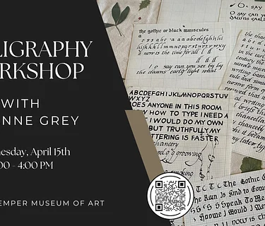 Calligraphy Workshop with Jo Anne Grey