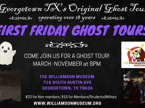 First Friday Ghost Tours September 2026