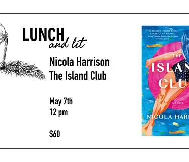 Lunch and Lit with Nicola Harrison