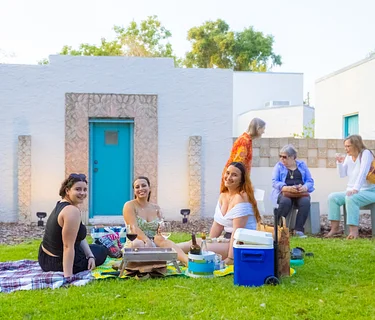 Community Potluck in the Main Garden