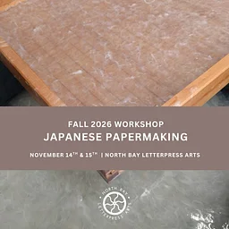 Workshop: Japanese-Style Papermaking Day 2