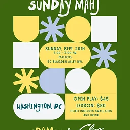 SUNDAY MAHJ - Mahjong Party!