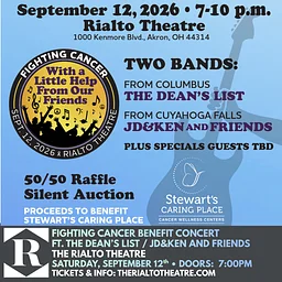 FIGHTING CANCER BENEFIT CONCERT FT. THE DEAN’S LIST / JD&KEN and FRIENDS - 09/12/2026