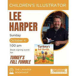 Author Lee Harper at Lahaska Bookshop