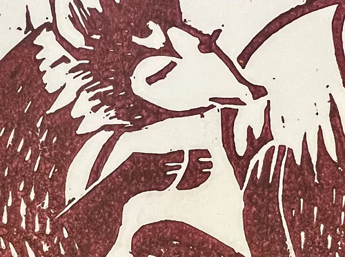 Woodland Critter Printmaking Art Class | Grace Noel Art