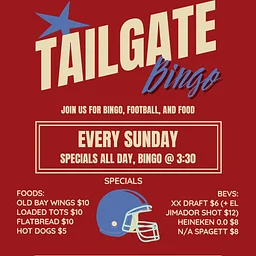 TAILGATE BINGO