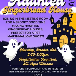 Cookbook Club: Haunted Gingerbread Houses