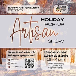 Holiday Artisan Pop-Up Show