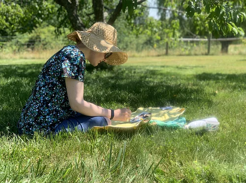 Girl Scouts of Maine: Landscape Painting