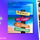 Tampa Paint Party Event – Beach Rules