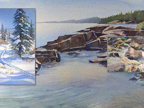 Landscape Elements in Watercolor