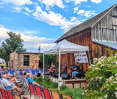 Concerts in the Pioneer Courtyard – July 15 – Sugar Britches takes the Sunnyside Stage!