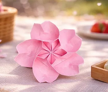 Cherry Blossom Origami Workshop
