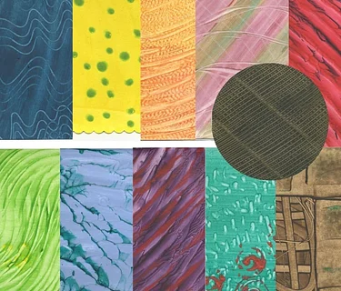 Decorative Paste Papers Class