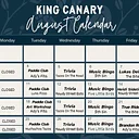 August Events Calendar