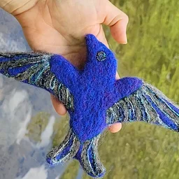Needle Felting – 2D Local Animal Ornaments