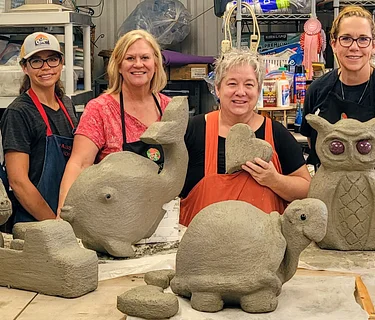 Making Concrete Forms for Mosaic