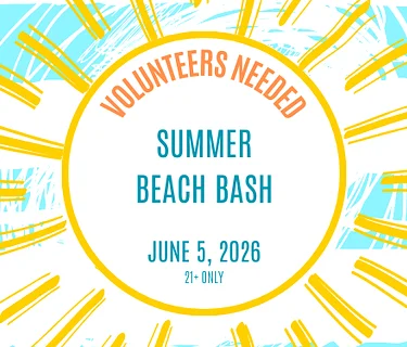 Summer Beach Bash Volunteers Needed