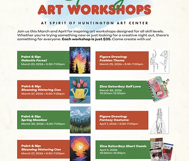 Spirit of Huntington presents Zine Workshop