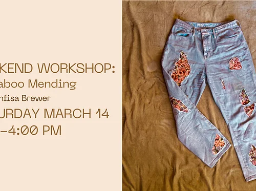 Weekend Workshop | Peekaboo Mending