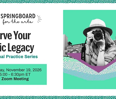 Preserve Your Artistic Legacy