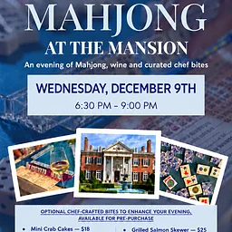Mahjong at The Mansion Dec 9th