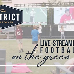 Live-Streaming Football on the Green!