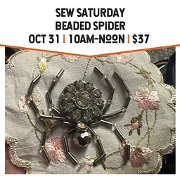 Sew Saturday: Beaded Spider