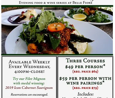 Three Course Wednesdays!