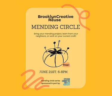 Brooklyn Creative Reuse Mending Circle