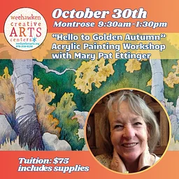 “Hello to Golden Autumn” Acrylic Painting Workshop