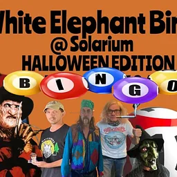 White Elephant Bingo at Solarium - Halloween Edition