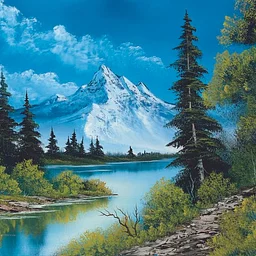 Bob Ross Painting Workshop: S13 E10—Mountain Summit