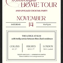 Zook Candlelight Home Tour & Cocktail Party