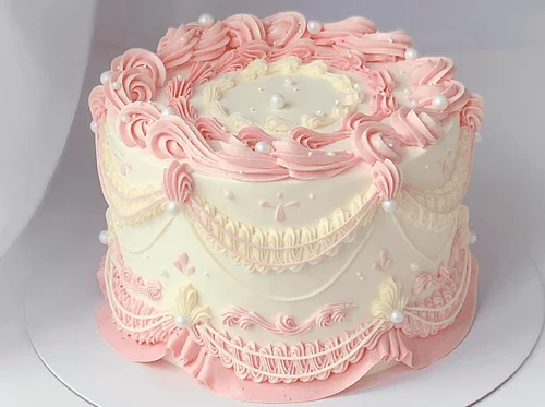 Pastel De Estilo Vintage