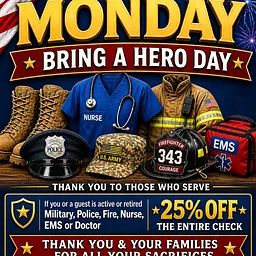 BRING A HERO DAY