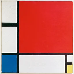 Mini Masters: From Lines to Shapes with Piet Mondrian (Ages 3 to 5 years)