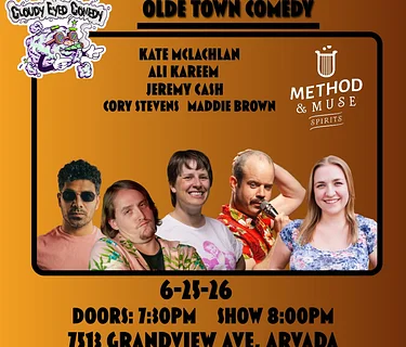Comedy Night in Olde Town Arvada | Stand-Up at Method & Muse Spirits
