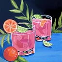 Wesley Chapel Paint Party – Blush & Citrus