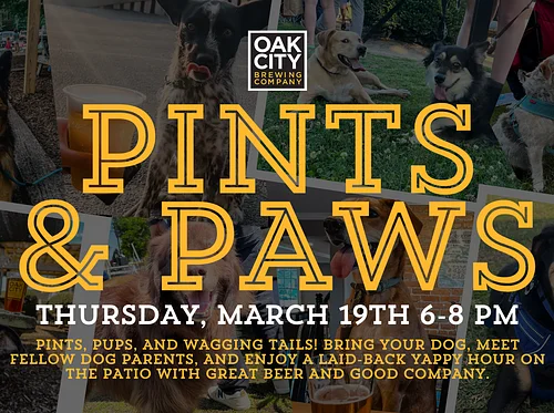Pints & Paws Yappy Hour