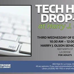 Tech Help Drop-In at Harry J. Olson